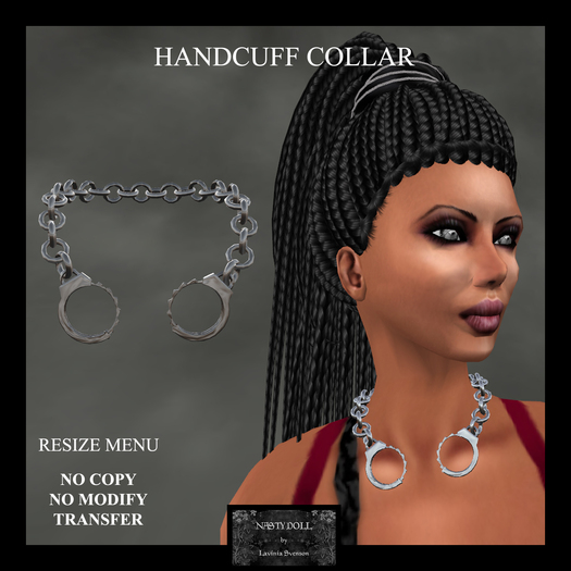 NASTY DOLL - HANDCUFF NECKLACE