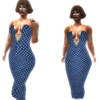 venus blue jumpsuit