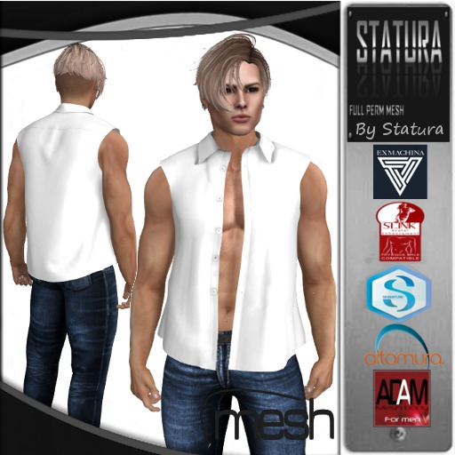 Sleeveless-shirt-Full Perm