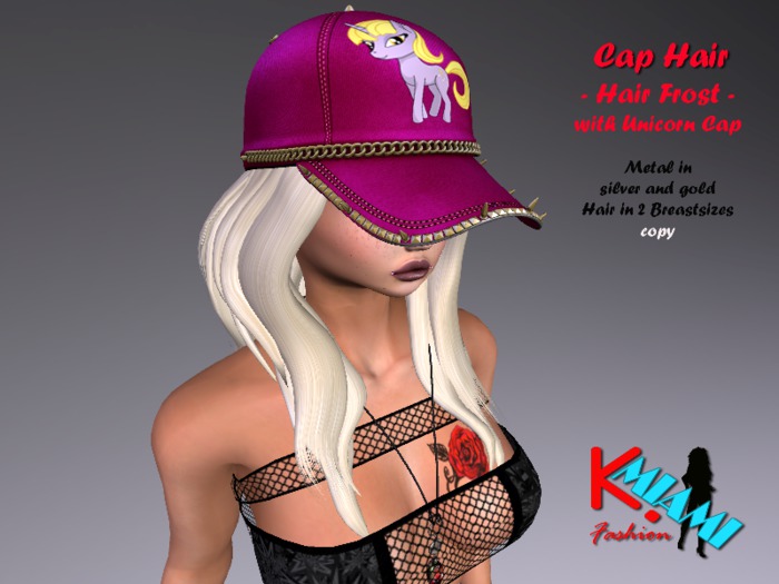 KMF Cap Hair Frost Unicorn