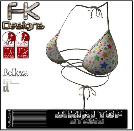 FK! - Bikini Top - Stars