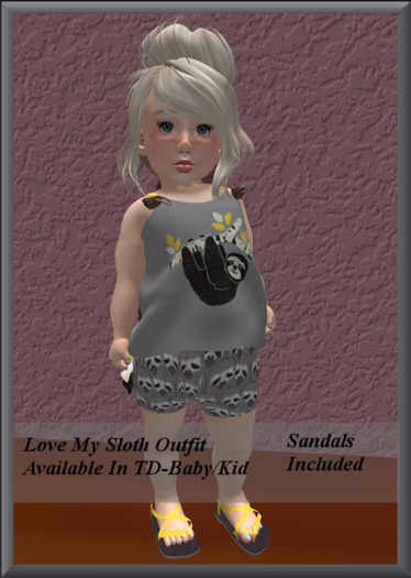 Love My Sloth Outfit