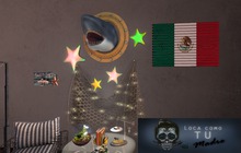 Flag Art - Mexico