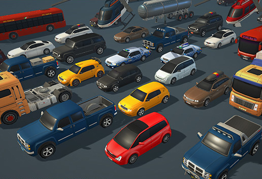 Complete Vehicles Pack Mesh Full Perm