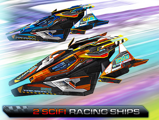 Alien/SciFi Racers Pack Mesh Full Perm
