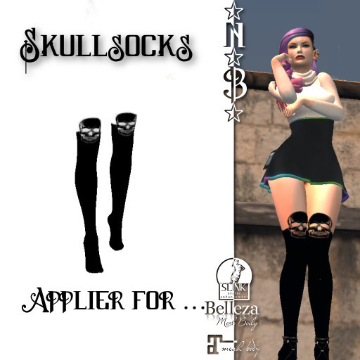 *N*B* Skullsocks applier
