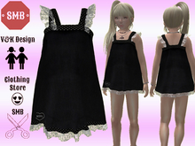 SMB&AVIL Design Amalia Black Lace Dress