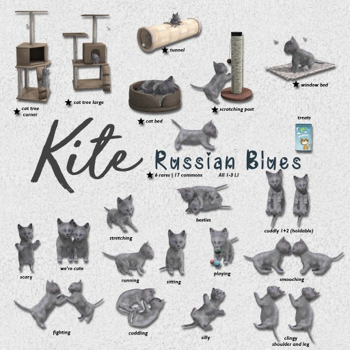 KITE - Russian Blues - Window Bed RARE
