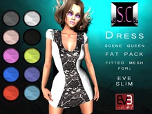 .:S.C:. Dress - Scene Queen - Fat Pack - Eve Slim
