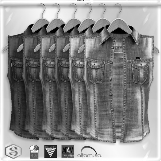DEMO :: RastaWay :: Male Denim Vest