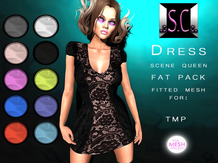 .:S.C:. Dress - Scene Queen - Fat Pack - TMP