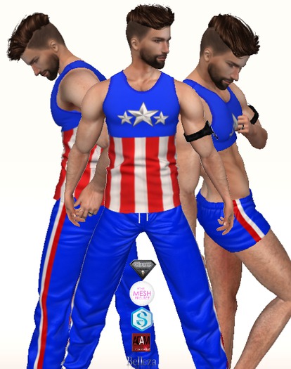 XK Workout Warrior Set  Blue