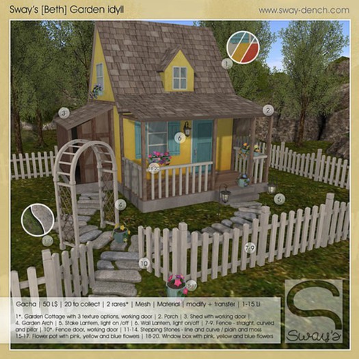 Sway's [Beth] Fence . door RARE