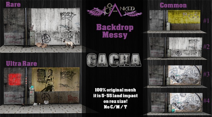 #Cranked#  Backdrop Messy #1