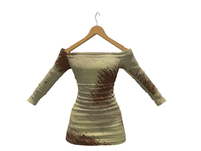 Shoulder Ruched Dress MAITREYA#21
