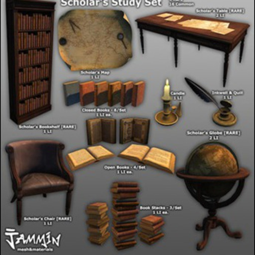 Jammin Scholar's Study FULL SET