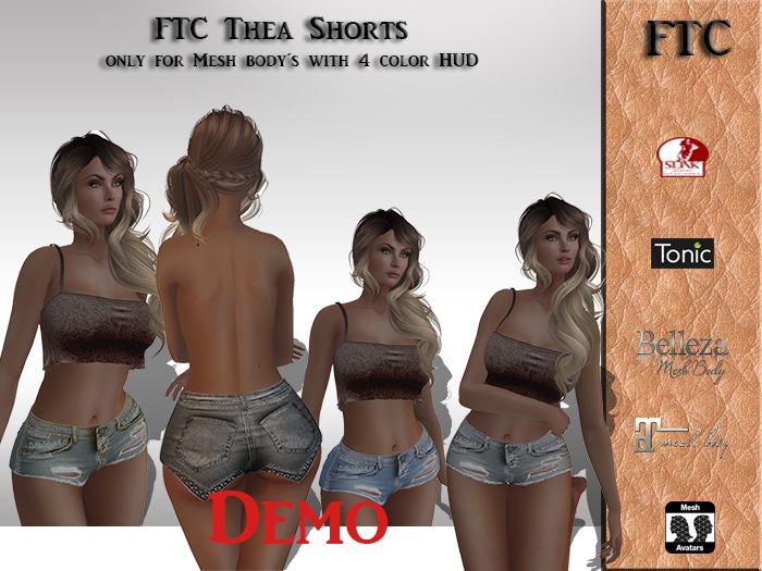 FTC Thea shorts DEMO
