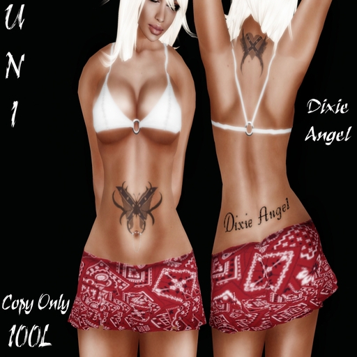 U.N.I ~ Dixie Angel Tattoo