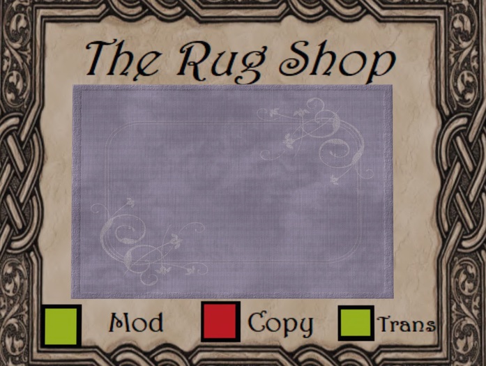 CoCo Rug (Stripe 1 Lilac) I