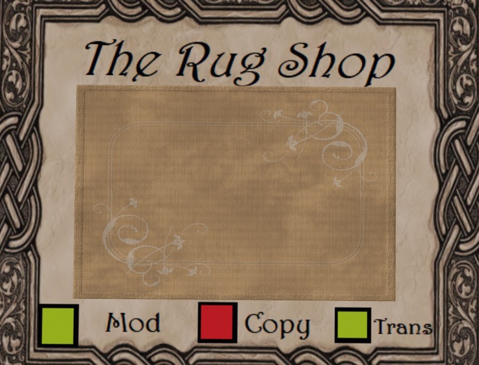 CoCo Rug (Stripe 1 Gold) k