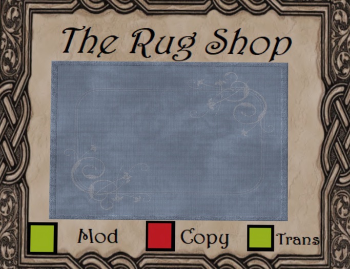 CoCo Rug (Stripe 1 Blue) o