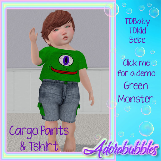 Cargo Pants Green Monster