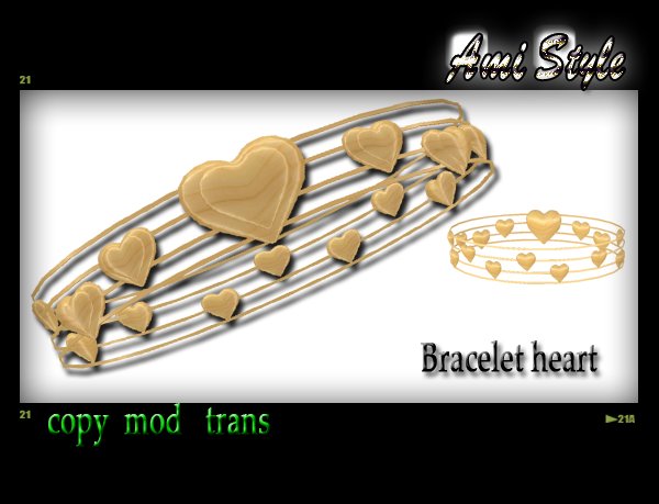 ASD Full Perm Bracelet Hearts