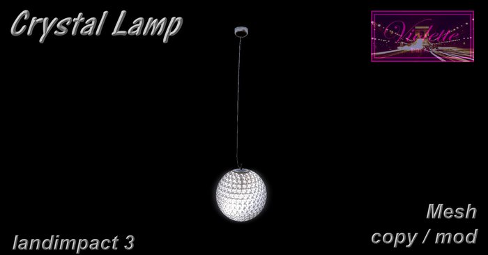 Crystal Lamp mesh