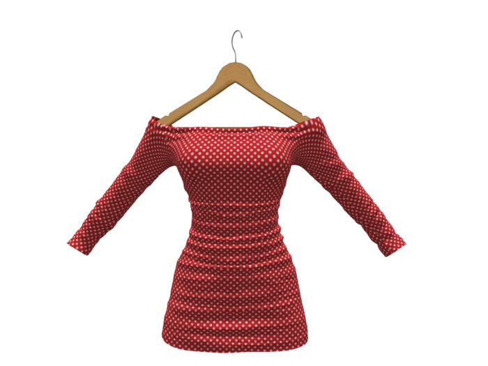 Shoulder Ruched Dress MAITREYA#23