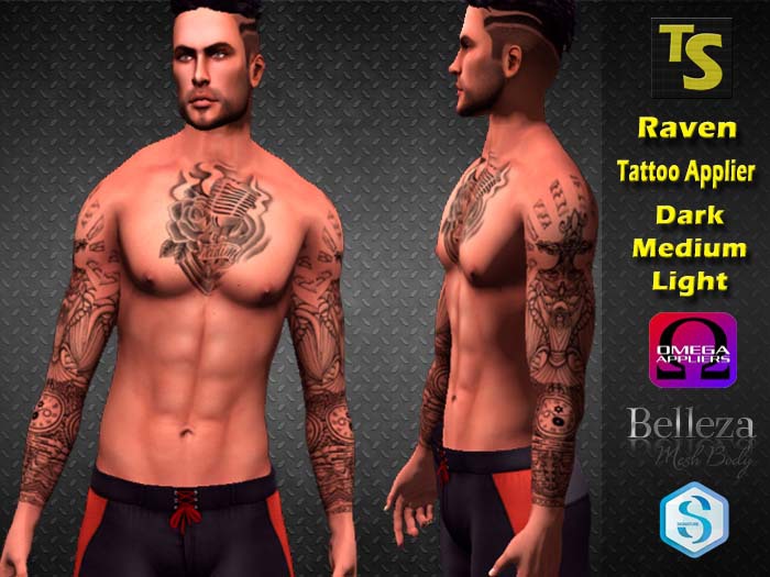  Tattoo Applier "Raven"(Signature,Belleza and Omega applier) 