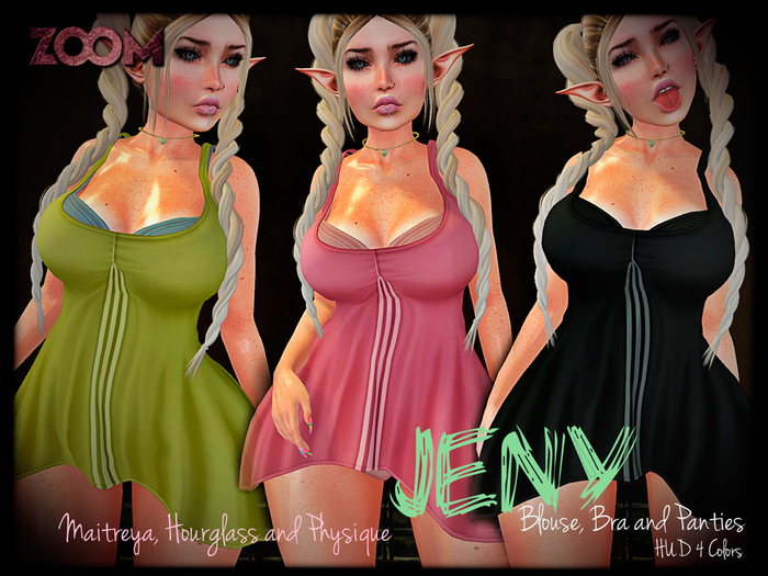 zOOm - ♥{GIFT}♥ Jeny Tshirt, Bra and Panties