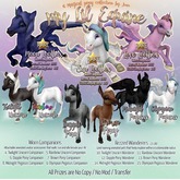 JIAN My Lil Equines 14. Midnight Pegasus Wanderer BOX