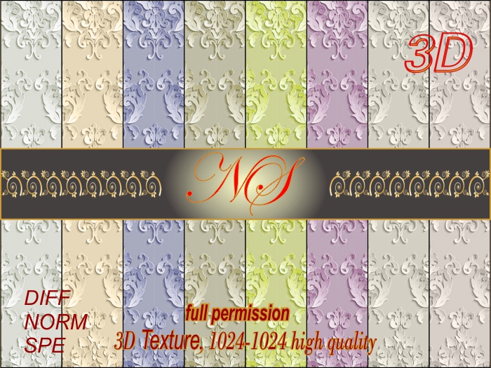N_s-3d texture Wallpaper _W053
