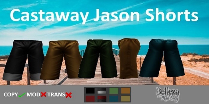 CASTAWAY JASON SHORTS - BELLEZA