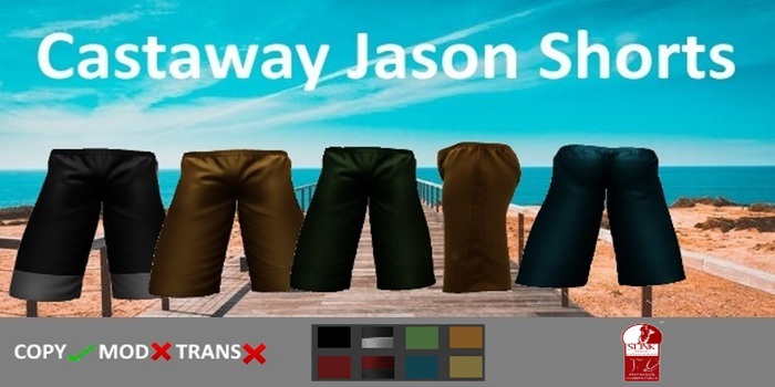 CASTAWAY JASON SHORTS - SLINK