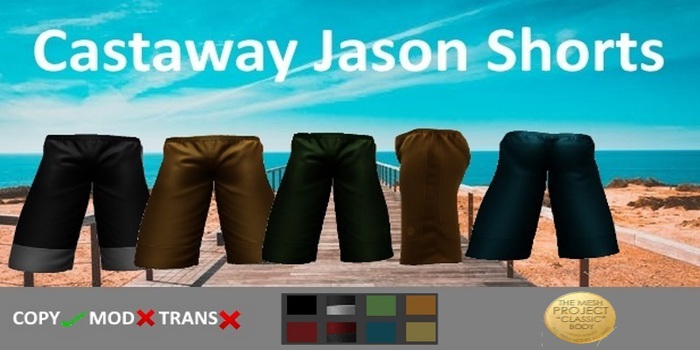CASTAWAY JASON SHORTS - TMP