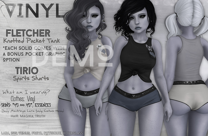 Vinyl - Fletcher Pocket Tank Pak DEMO