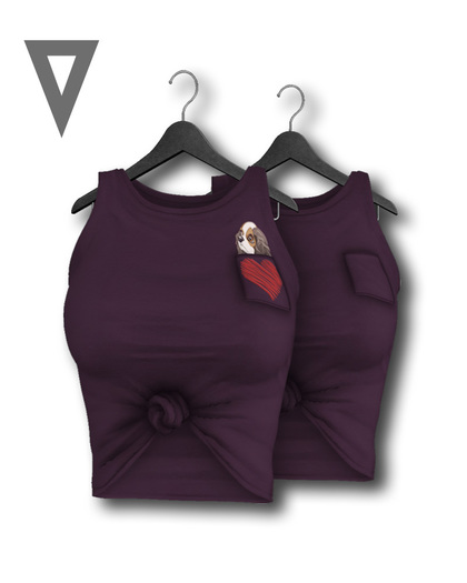 Vinyl - Fletcher Pocket Tank Pak Purple