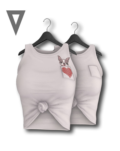 Vinyl - Fletcher Pocket Tank Pak White