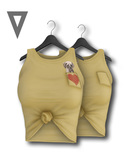Vinyl - Fletcher Pocket Tank Pak Yellow