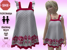 SMB&AVIL Design Spring Flower Mary Dress