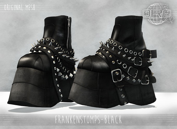 -DRD- Frankenstomps - Black (add)