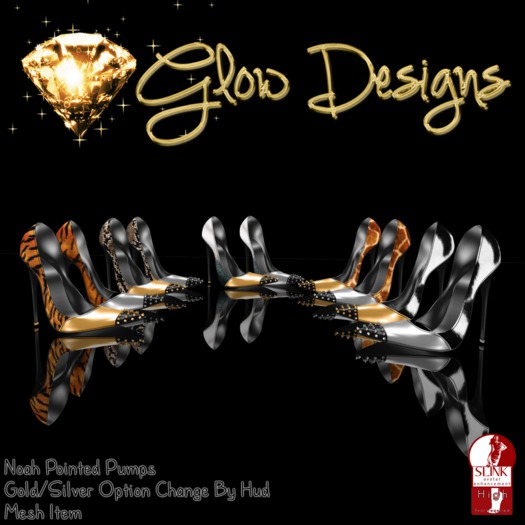 .:Glow Designs:. Noah Pointed Pumps DEMO
