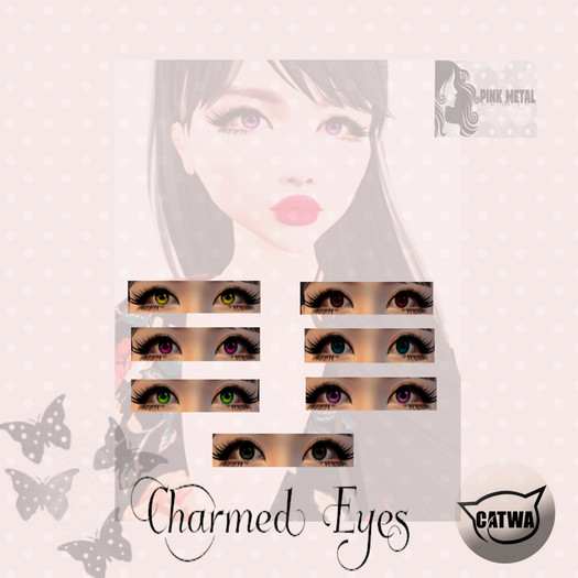 [PM] Charmed Eyes Pack for Catwa