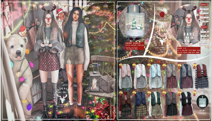 AMITOMO / Christmas Time GACHA / S / 12