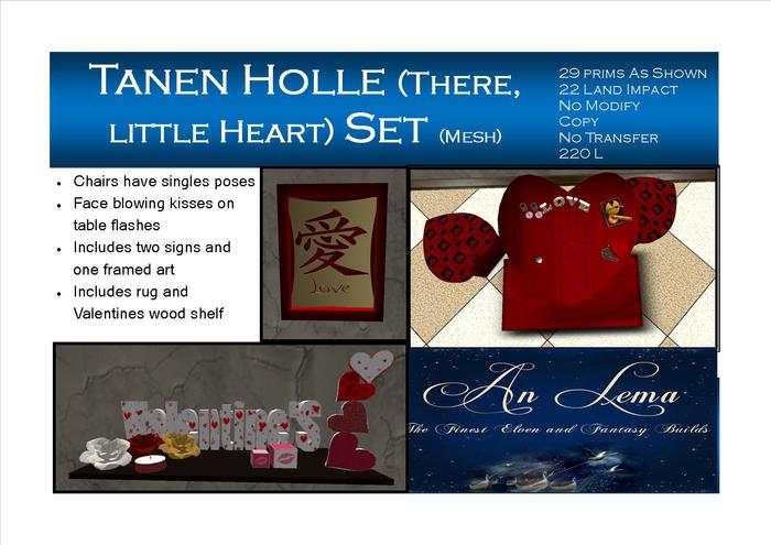 Tanen Holle (Therefore, little heart) set