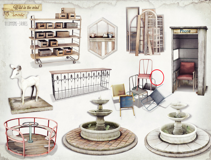 *ionic* Piled Messy Chairs