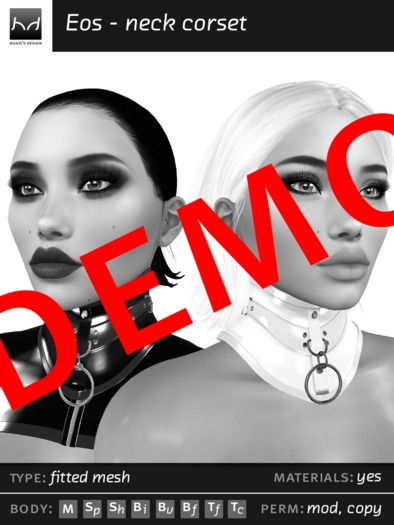*HDM* Eos - [Demo] Neck Corset v1.4 (Wear Me)