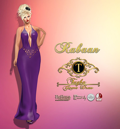 **Tugba Gown Dress**  Rabaan DEMO