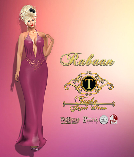 **Tugba Gown Dress**  Rabaan 06